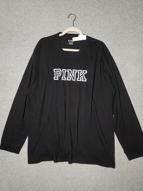 Vs Victorias Secret PINK Campus Shirt XXL Tee Shirt 2x